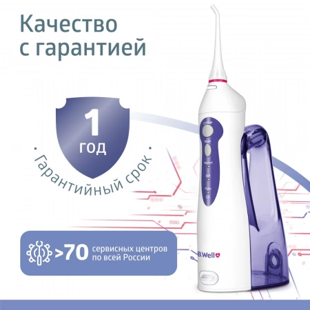 Ирригатор полости рта B.Well WI-911 с увеличенной емкостью 330 мл купить в Самаре
